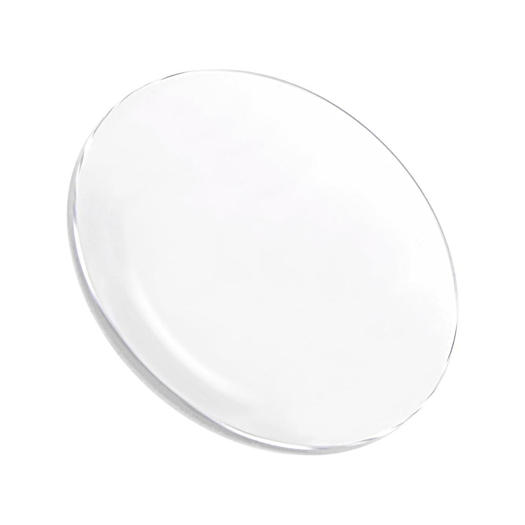 CoCud Watch Crystal Lens Glass, 36.5mm Diameter, 1.3mm Thickness, Sapphire Single Dome Face Crystal Replacement Lens, Clear (Application: Watch