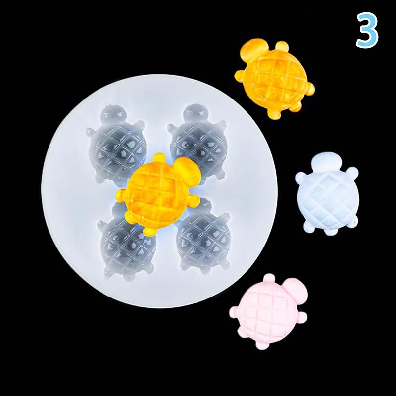 Cute Turtle Crab Shaped Silicone Mold Fondant Chocolate Mould Diy Cake Dessert Mould Homes Kitchen Baking Diy Supplies