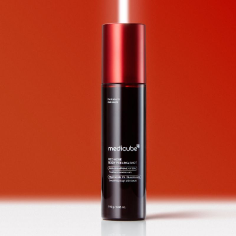 Medicube Red Acne Body Peeling Mist Mint 110ml Korean Body Acne Exfoliating Spray