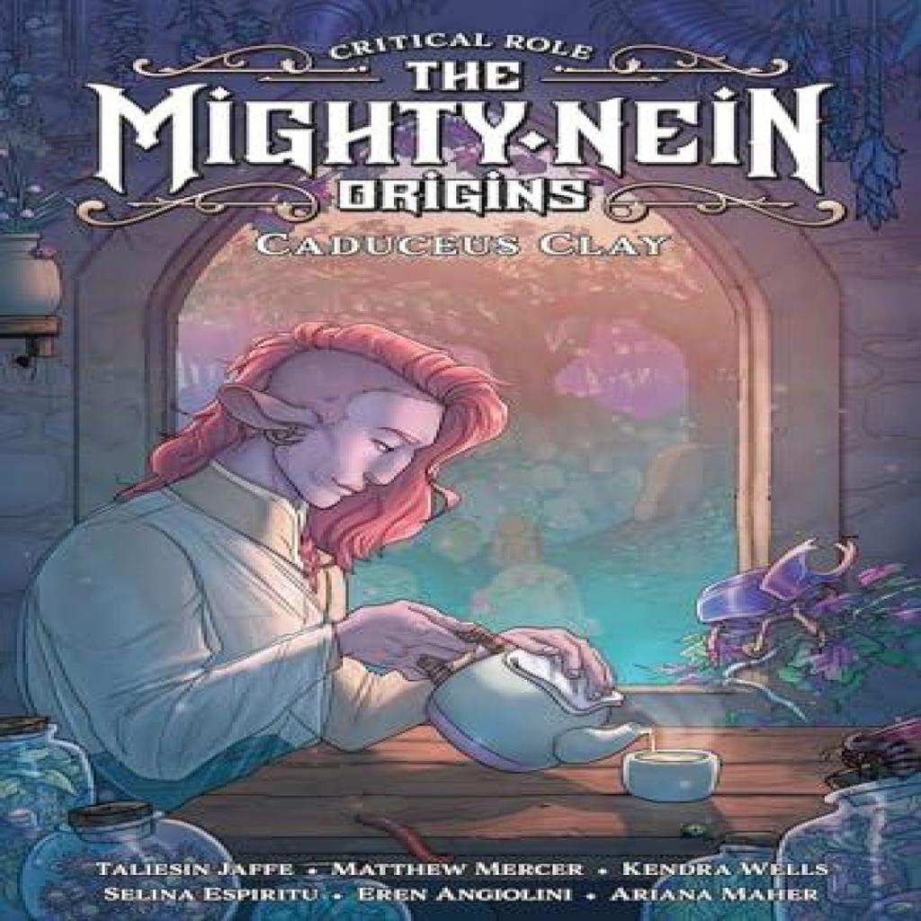 Critical Role The Mighty Nein Origins Caduceus Clay by Kendra Wells Hardback Book 9781506723730