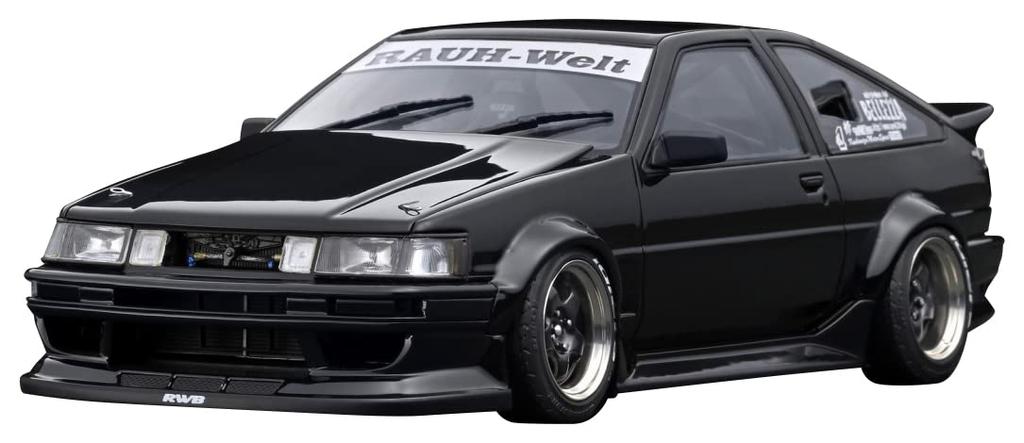 ignition model RWB AE86 Black finished product 1/18