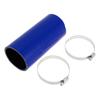 X AUTOHAUX Silicone Hose, Silicone Tube, Intercooler, Turbo, Intake Pipe, Blue, Length 5.9 Inches