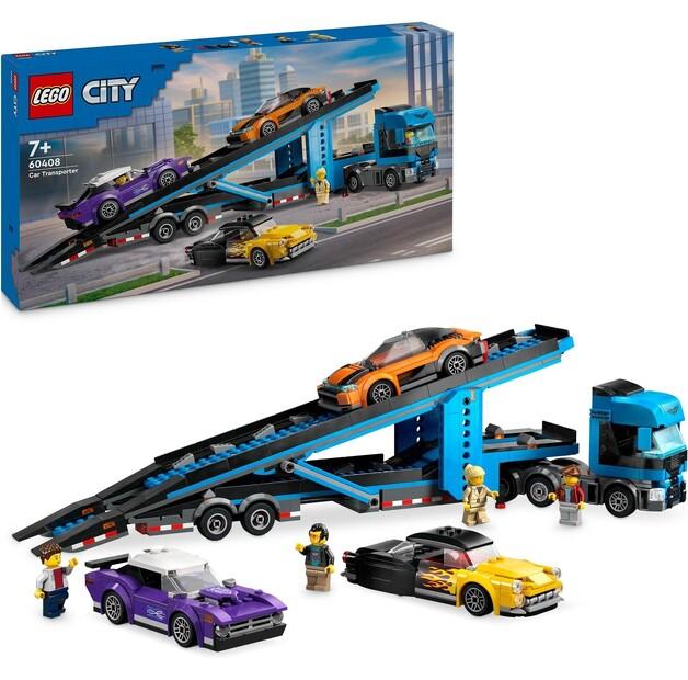 

LEGO City 60408 Караван со спортивными машинами