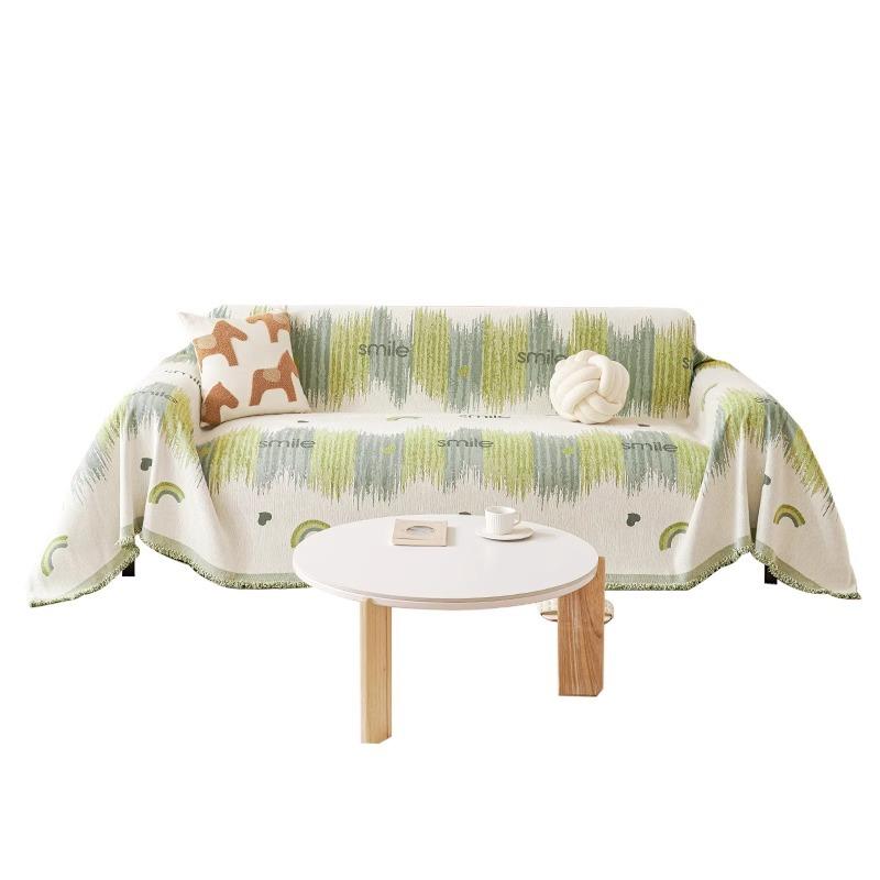 Small fresh sofa towel, a whole cover 2025 new four-season universal sofa cushion, non-slip all-inclusive sofa cover