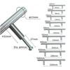 Stainless Steel Handles Diameter 12mm Kitchen Door Cabinet T Bar Straight Handle Pull Knobs Furniture Hardware Knobs and Pulls