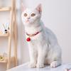 Verstellbares japanisches Haustierhalsband Retro-Stil Katzenhalsring Haustier Katze Hund Zubehör mit Glocke
