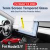 YFSX For Tesla Model Y YL 2026 Juniper 16 Inch Tempered Glass Film Protector HD Center Control Touch Screen Protector