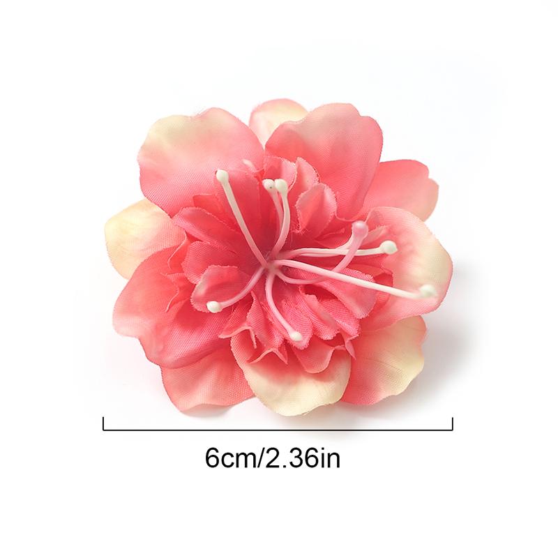 10/20Pcs 6cm Silk Artificial Cherry Blossom Head for Home Room Dceoration Bridal Wedding Decoration DIY Wreath Accessories