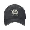 Yellowstone Nationalpark Baseballkappe Used-Denim Wyoming Berglandschaft Vulkan Snapback Kappe Unstrukturierte Kappen