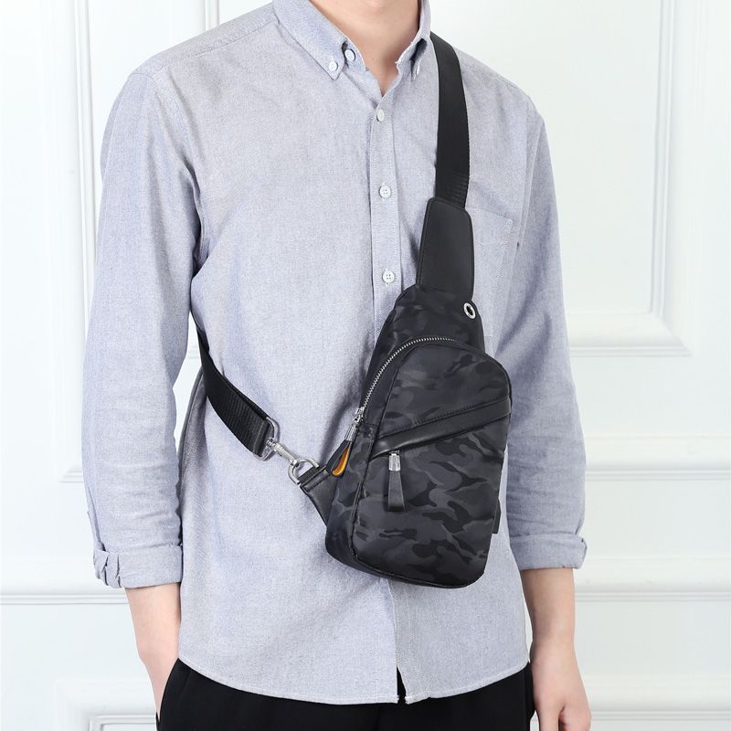 Herren Brusttasche Umhängetasche Luxus-Design Robuste Handtasche Brusttasche Herrenhandtasche Schultertasche