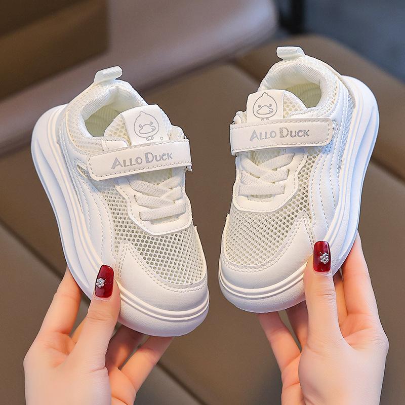

Girls Shoes - New Style Shoes. Boys Anti-slip Casual Sneakers with Soft Sole for Sports. 22 белый