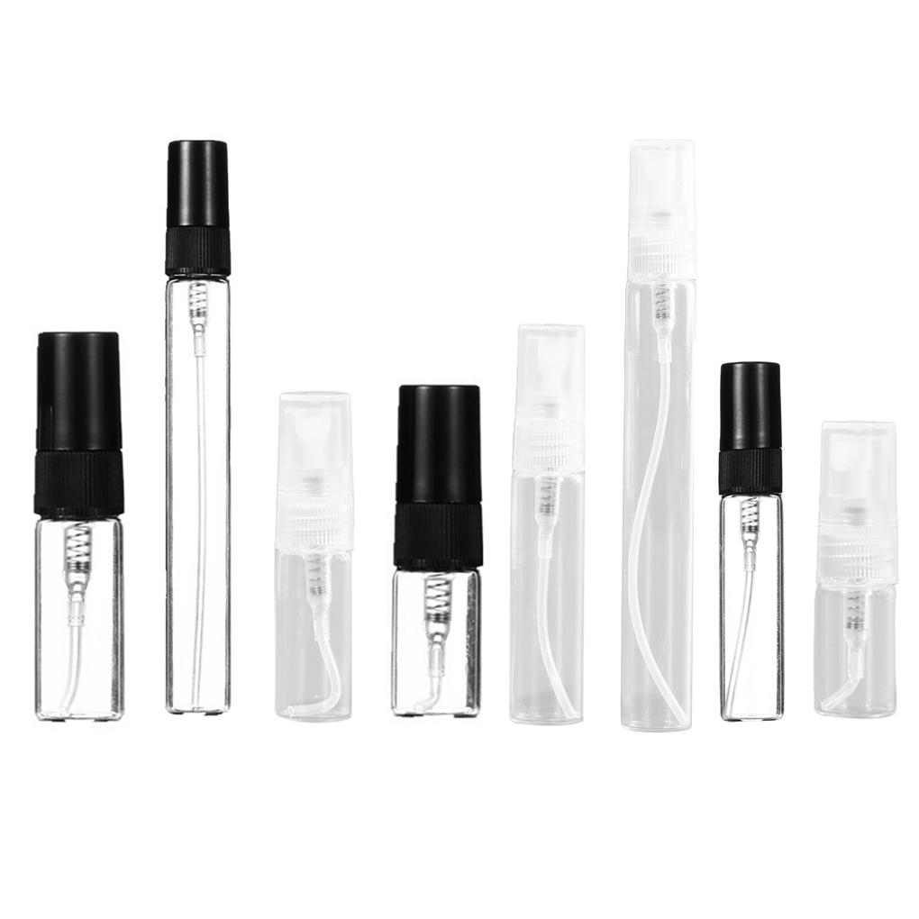 5 Pieces Sprayer Bottle Home Transparent Storage Accessory Sub Package Holders Small Liquid Bottles Storage Holder
