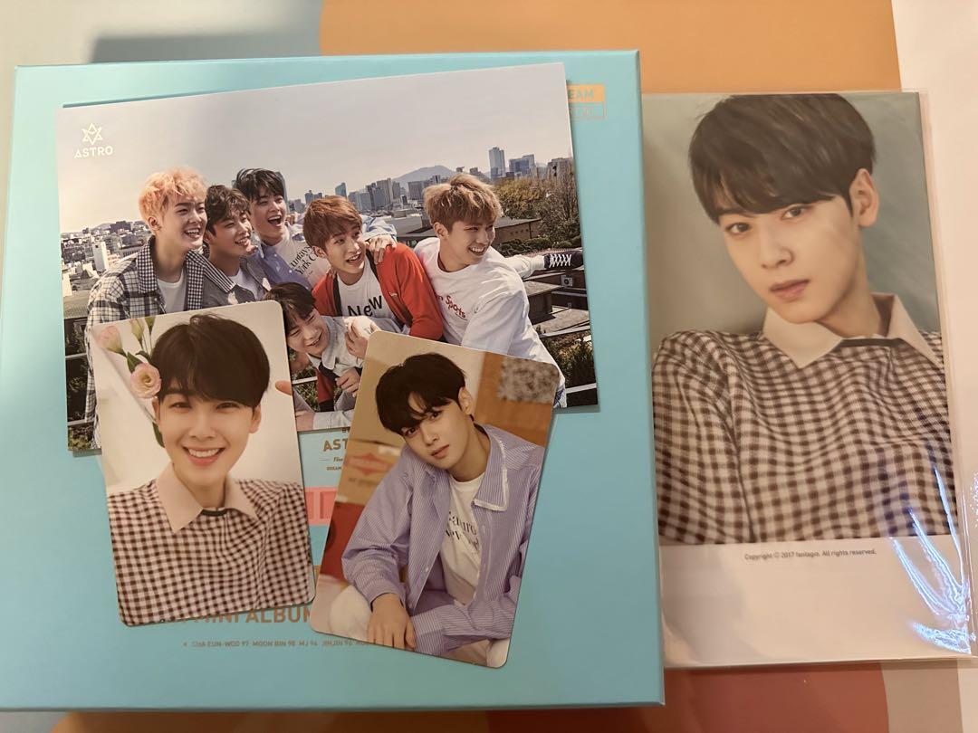 

[USED] ASTRO Cha Eunwoo Dream PART1 Trading Card Paper Stand