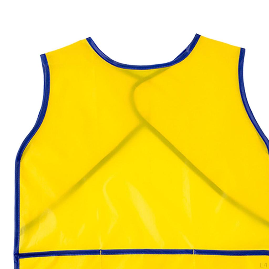 Smocks Malířské zástěry Umělecké potřeby bez rukávů Vodotěsné s kapesním bryndákem na vaření Pečení