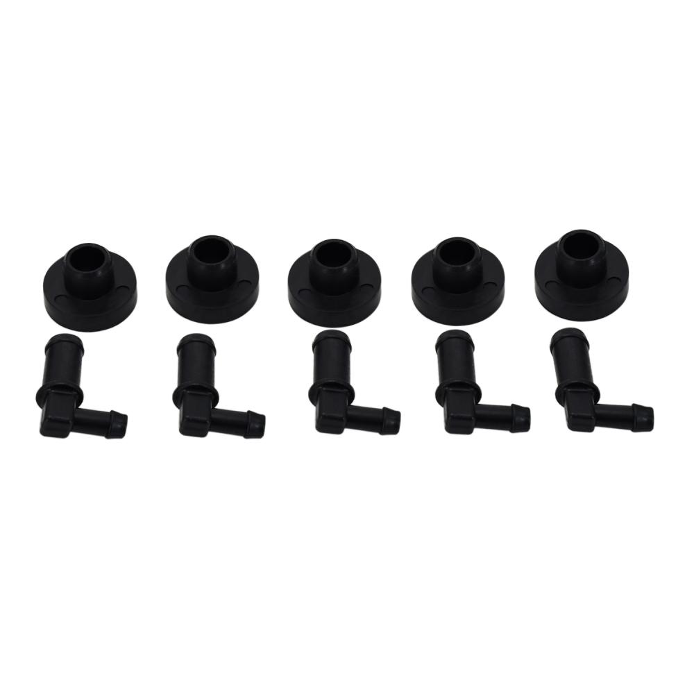 5PCS Fuel Tank Stem 532139277 532003645 and Bushing Kit Compatible with Husqvarna Machine Compatible with Craftsman