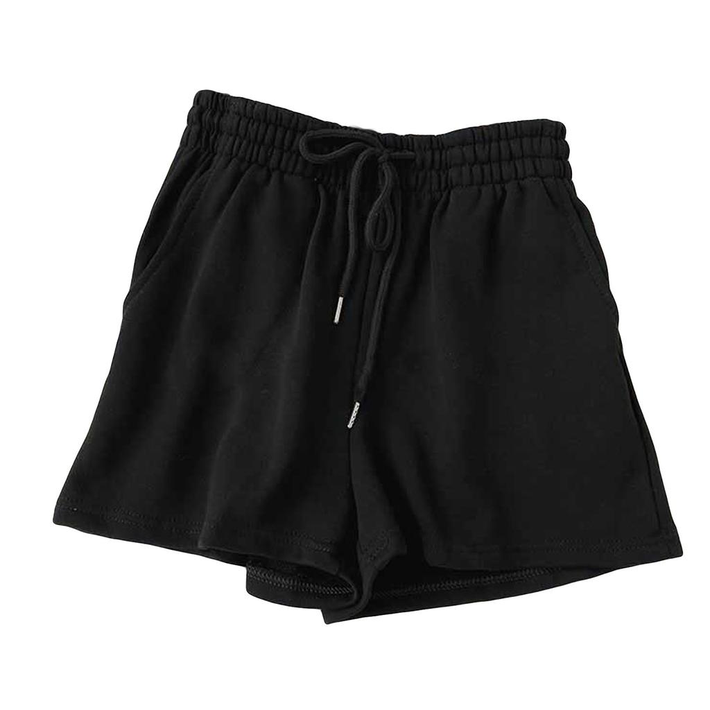 Moda damă sport de vară cu talie înaltă pantaloni scurți pantaloni casual