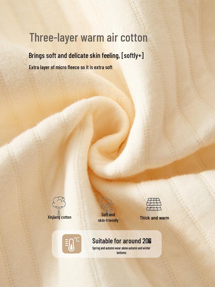 Infant Cotton Long-Sleeved Romper: Warm, Soft, Boneless Suit for Spring, Autumn, and Winter