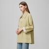 TATU Women's Loose Mid-Length Windbreaker Coat