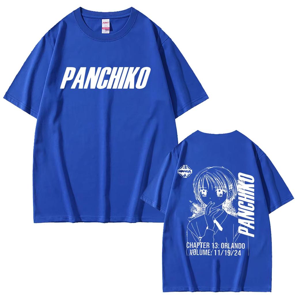 Rock Band Panchiko DEATHMETAL Grafik T-Shirt Herren Damen Vintage Gothic Punk T-Shirts Herren Freizeit Oversized T-Shirts Streetwear