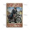 ARTISIAN Vintage Motorcycle Metal Tin Sign Decorative Plate Wall Art Metal Poster Bar Home Metal Plaque Studio Industrial Decor