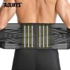 Aolikes Back Brace For Lower Back Pain Relief 6 Spring Support Belt Waist Lumbar Breathable For Women Men