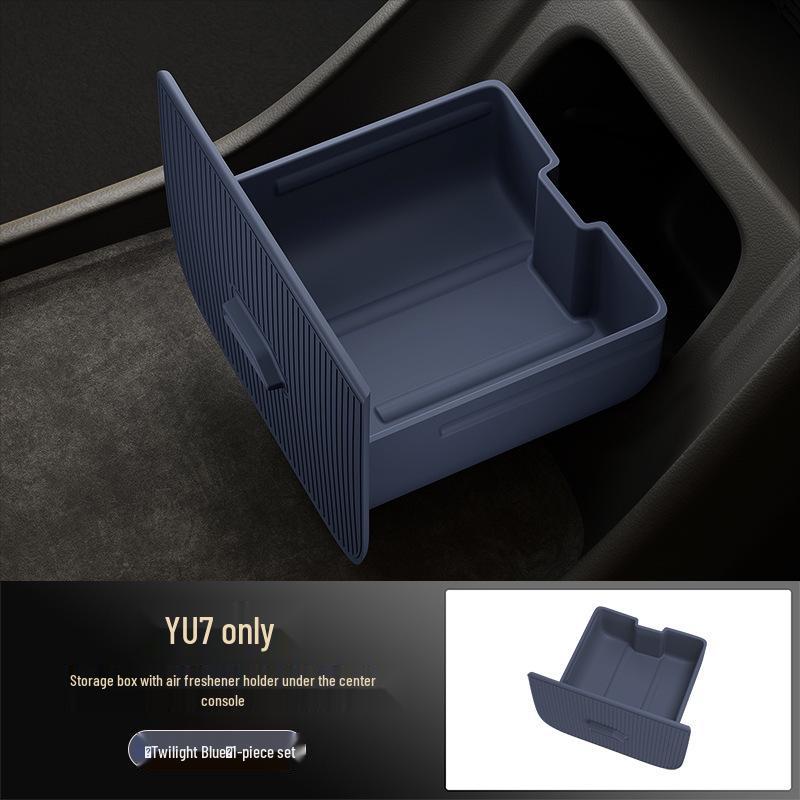 Central Console Storage Box with Aroma Diffuser for YU7 Car Interior