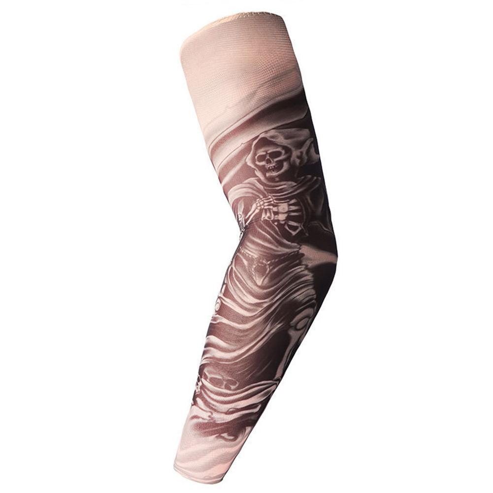 Outdoor Cooling Sleeves Sunscreen Uv Protective Breathable Tattoo Arm Sleeves For Fishing Running Cycling