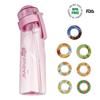 Scented Tritan Straw Water Cup: Creative, Fun, High-End Sports & Fruit-Infused Drinkware