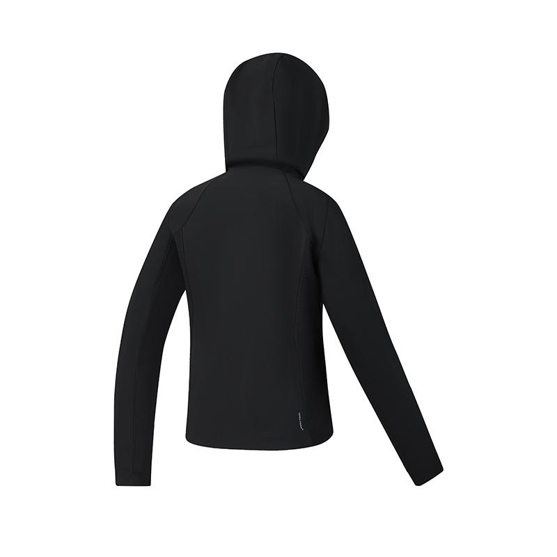 Fila Fitness Series Minimalist Classic Personalized Trendy Sports Casual Training Versatile Comfortable Hooded Jacket Women jackets A11W611508FBK