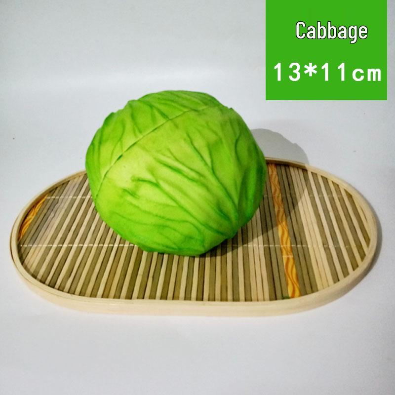 Vegetable and Fruit Model Set for Kitchen Decoration, Farmhouse Display, or Early Education Play