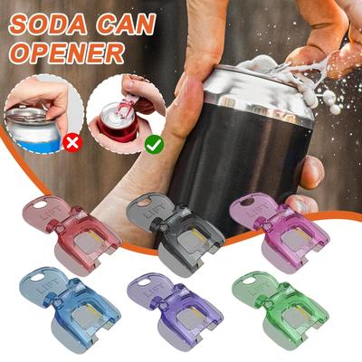 12-Piece Colorful Beer Tab Openers - Ergonomic Pull-Top Remover for Cans/Bottles - Non-Slip Grip for Camping/Parties/Kitchen