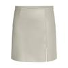 Mini Womens/Ladies Faux Leather Regular Mini Skirt