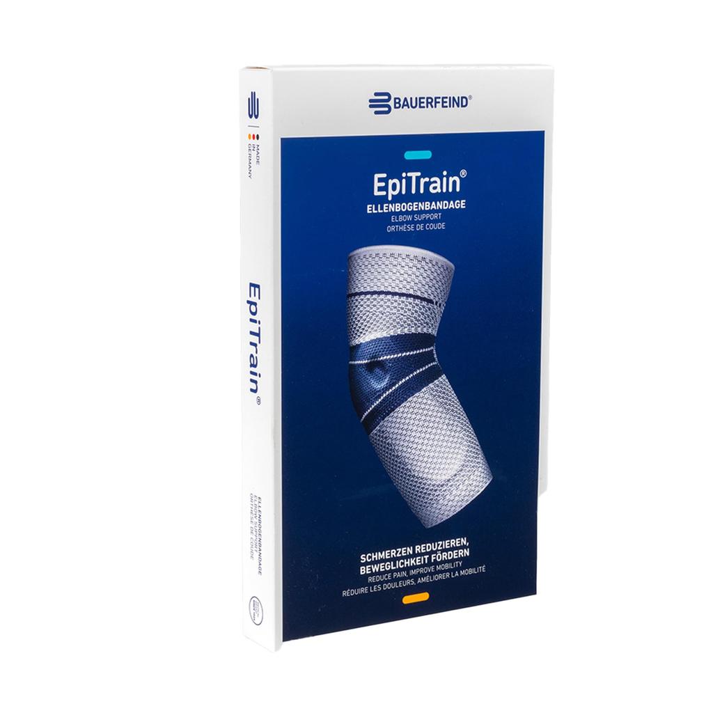 Bauerfeind EpiTrain New Version Elbow Made In General Medical Stabilizes the Elbow Joint with Two Silicone Pads On the Inside and Outside of the Elbow