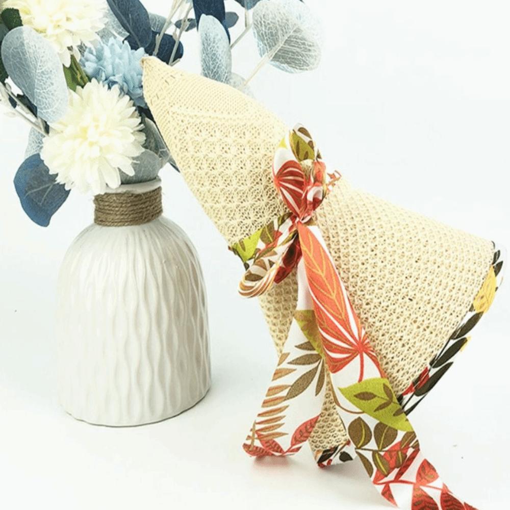 Foldable Straw Beach Cap Wide Brim Panama Hat New Sun Protection Hat  Women Summer