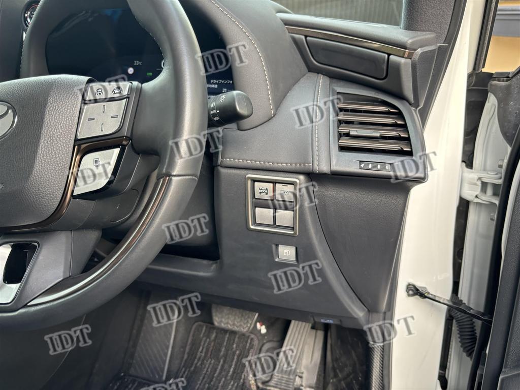 IDT 40 Series Alphard Vellfire Front Switch Panel Cover Trim Ring Stainless Steel Interior