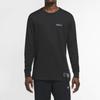 Nike Lebron Dri-Fit Round Neck Basketball Long Sleeve T-Shirt Men Tops Black CV2080-010