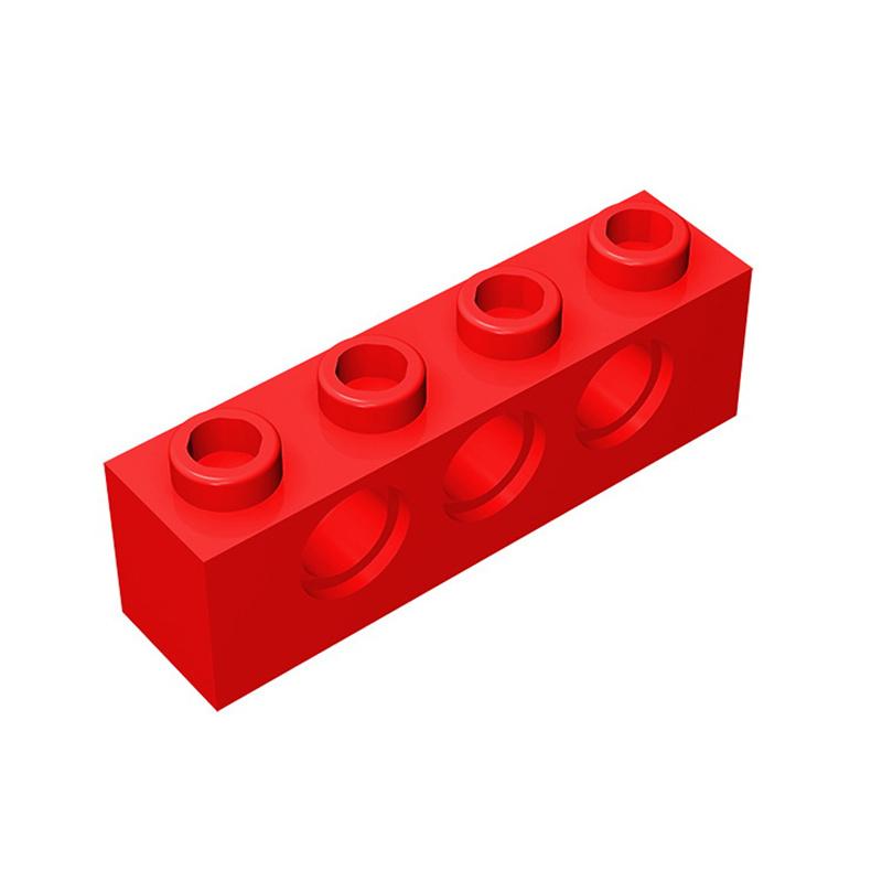 3701 Technical Brick 1 x 4 with Hole Bricks Collections Bulk Modular GBC Toy For Technical MOC DIY Buildings Blocks Compatible