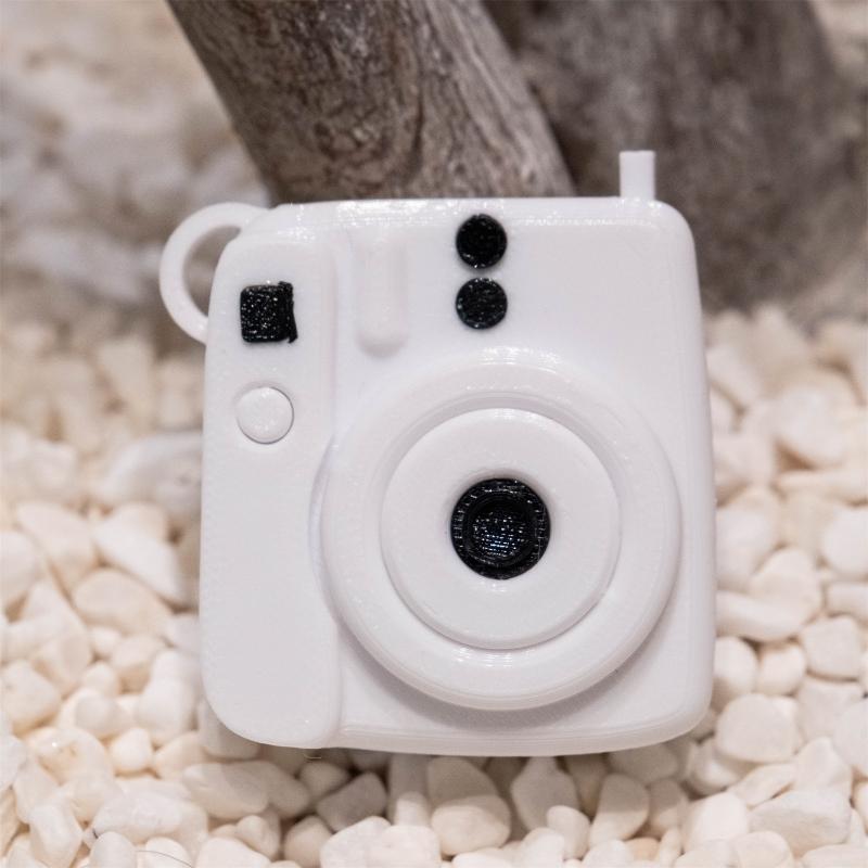 Holds Photos Camera Keychain Mini 1-Inch Photos Key Ring Decorative Pendant Decorative Lightweight Stress Relief Keychain Gift