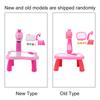 Drawing Projector Toy Electric Painting Drawing Table Projector Toddler Educational ToyPink