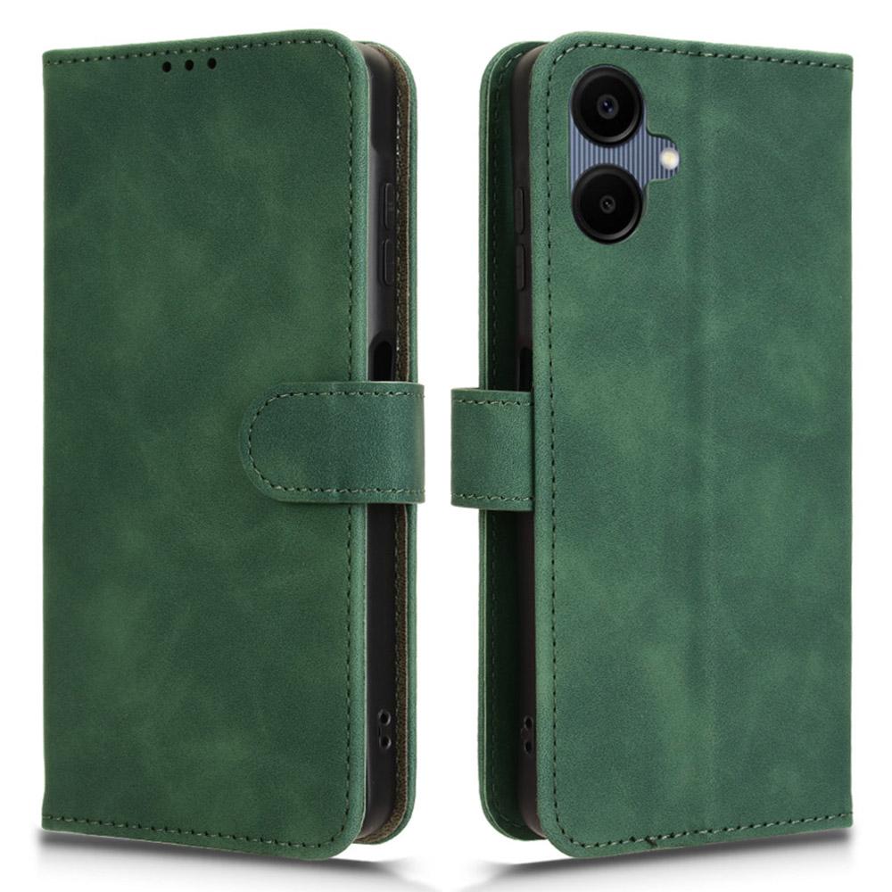 For Samsung Galaxy A06 5G Leather Case Skin Feel Anti Drop Wallet Flip Phone Cover
