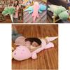 Adorable Dinosaur Stuffed Toy Plush Doll For Girls Comforting Home Decor Pillow