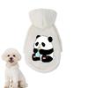 Pet Hooded Sweatshirt Cats & Dogs Cute Fashiona Unique Panda Print Design Suitable Pomeranian Maltese Large Breed Dog