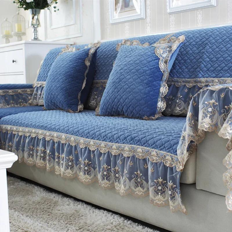 

Чехол для дивана Crystal Plush, съемный, для домашних животных, собак, детей, коврики, протектор для кружевной кромки кресла, нескользящий, моющийся, чехлы для подлокотников, чехлы для диванов armrest 40x70cm 1pcs