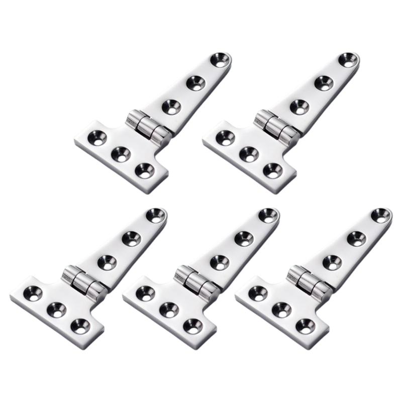 

Extra Long T Style Rustproof Joint High Load Capacity For Yacht Cabinets Heavy Doors Industrial Equipment 100x54x4.8mm