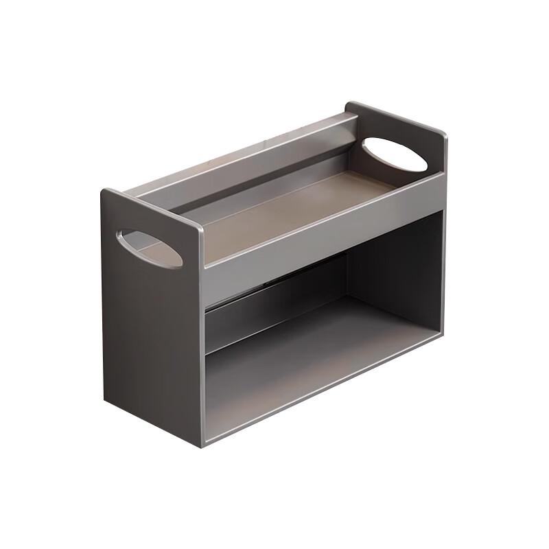 Yunshuang Modern Carbon Steel 3-Tier Kitchen Spice Rack Organizer