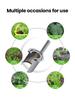 Pflanzen- und Obstbaum-Setzling-Umpflanzer Metalllegierung Bodenprobennehmer Handheld Gartenfass-Umpflanzer Landwirtschaftlicher Stecher