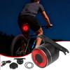 Bike Rear Light Smart Bike Back Sensing Light Cycling Brake Sensing Lamp For Riding Mountain Road Daily Commuting Camping