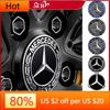 BARG3 2025 Hot For Mercedes Benz 4pcs 75MM Car Wheel Center Hub Caps Covers Hubcap Replacement For Mercedes Benz AMG A B C D M S R G C