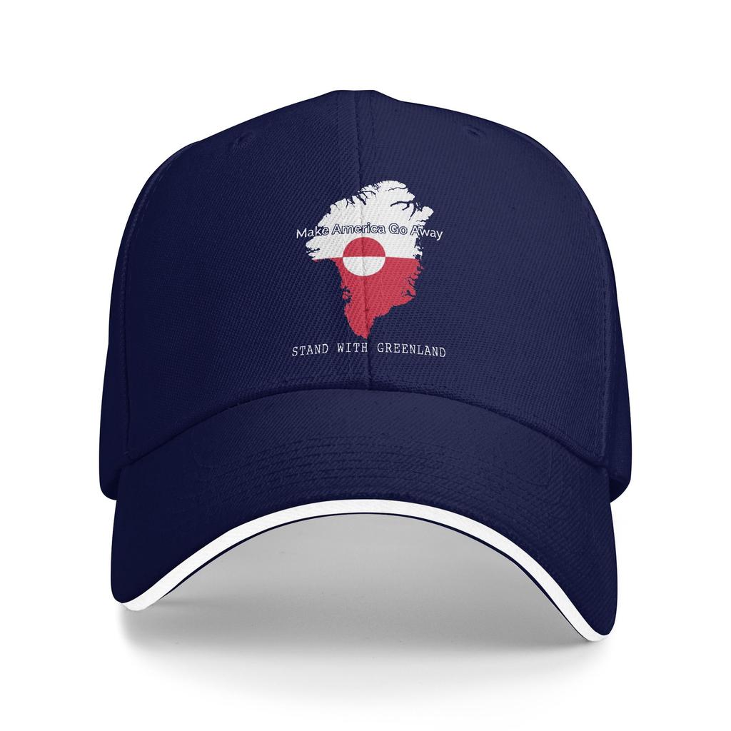 Summer Make America Go Away Greenland Suppport Baseball Cap Sun Hip Hop Hats Men Women Sunscreen Baseball Caps