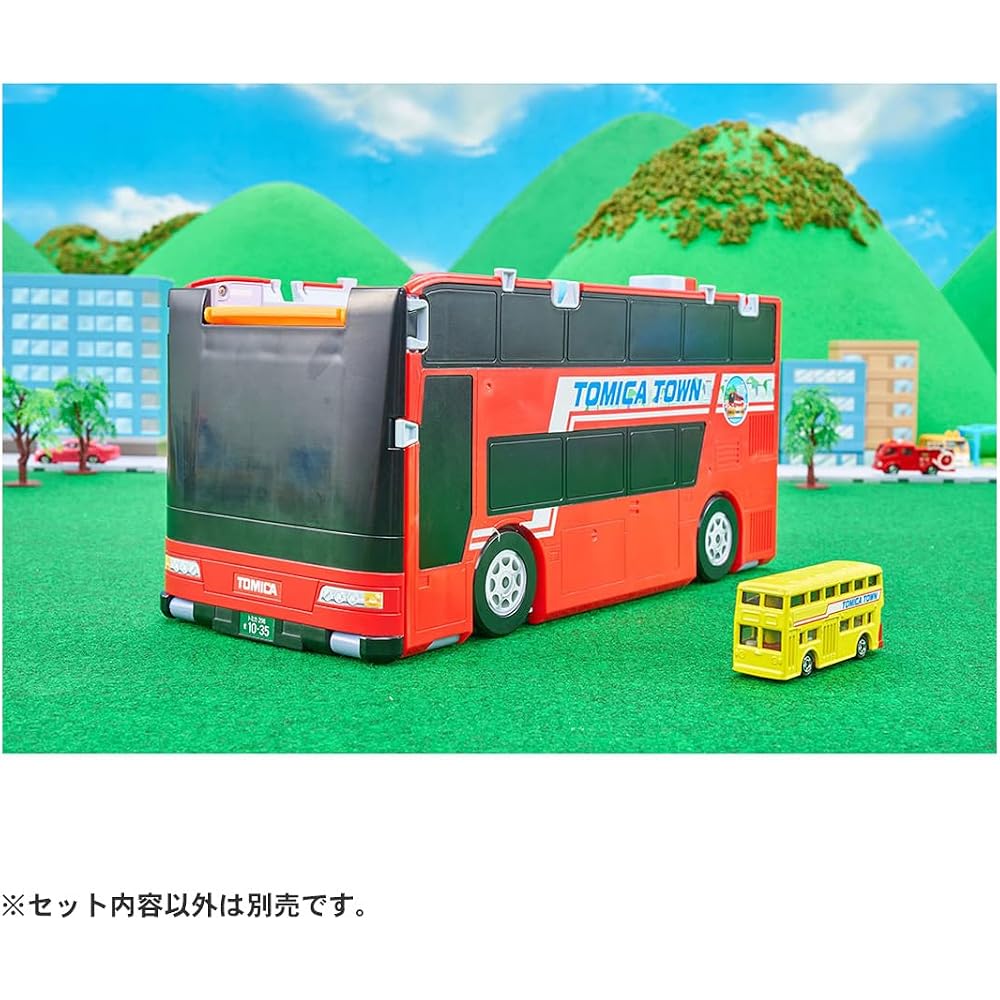 TAKARA TOMY (TAKARA TOMY) Tomica Tomica Car Kultown Big Transformation 2nd Floor Bus Rotary (with...